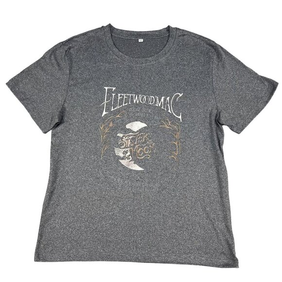 Rock Off T-Shirt Fleetwood Mac Sisters Of The Moon Vintage - Officiellement Licencié, Noir Déchiré